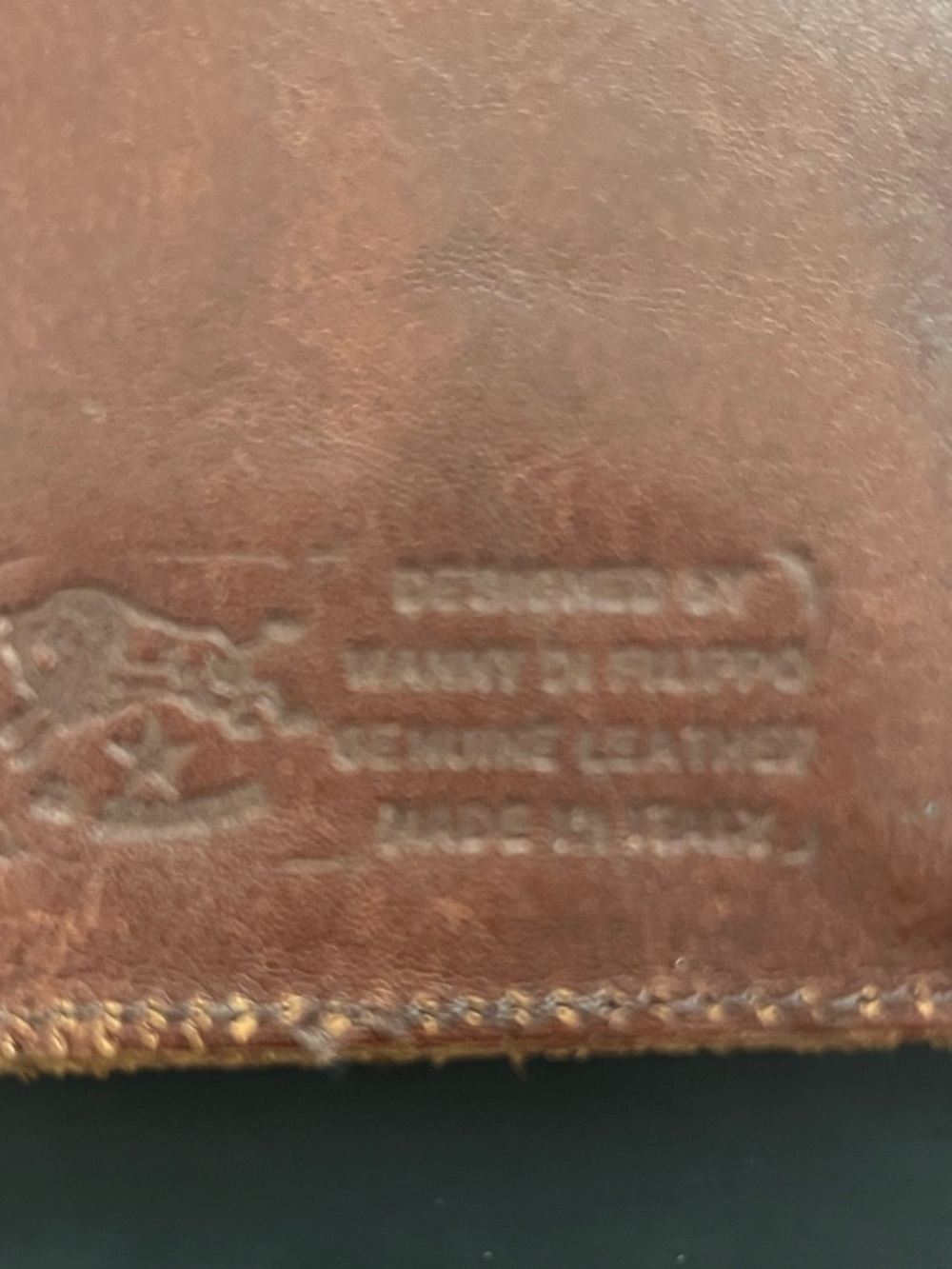 Il Bisonte Vintage Brown Leather Wallet - Made in Italy